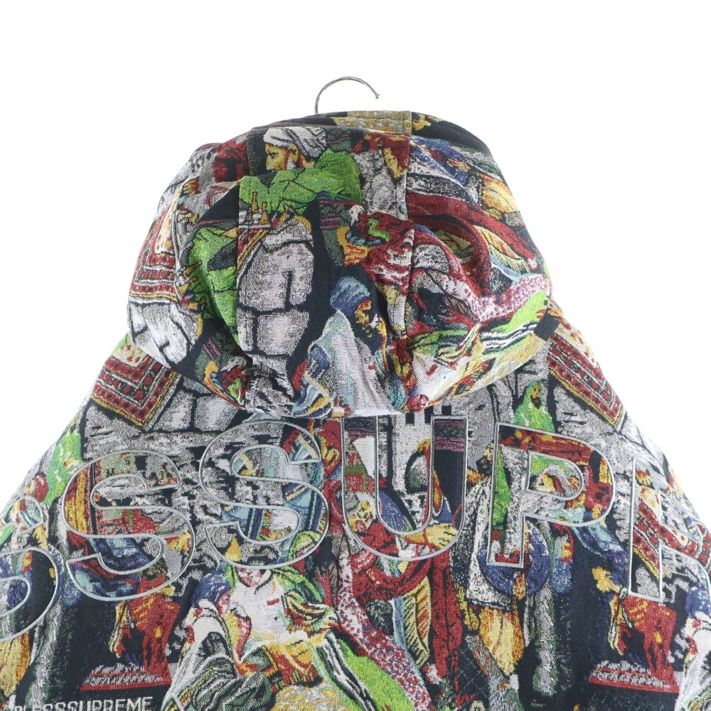 SUPREME(シュプリーム) 23AW ×BLESS Tapestry Down Puffer Jacket Jacquard ダウンジャケット M マルチカラー