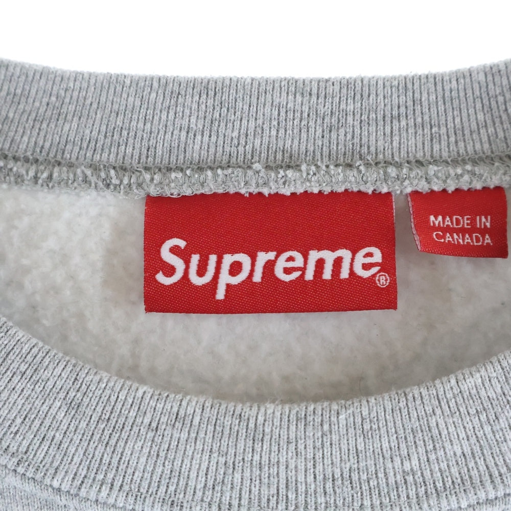 SUPREME(シュプリーム) 23AW ×BLESS BLESS Crewneck Sweatshirt ブレス ロゴ クルーネックスウェット グレー