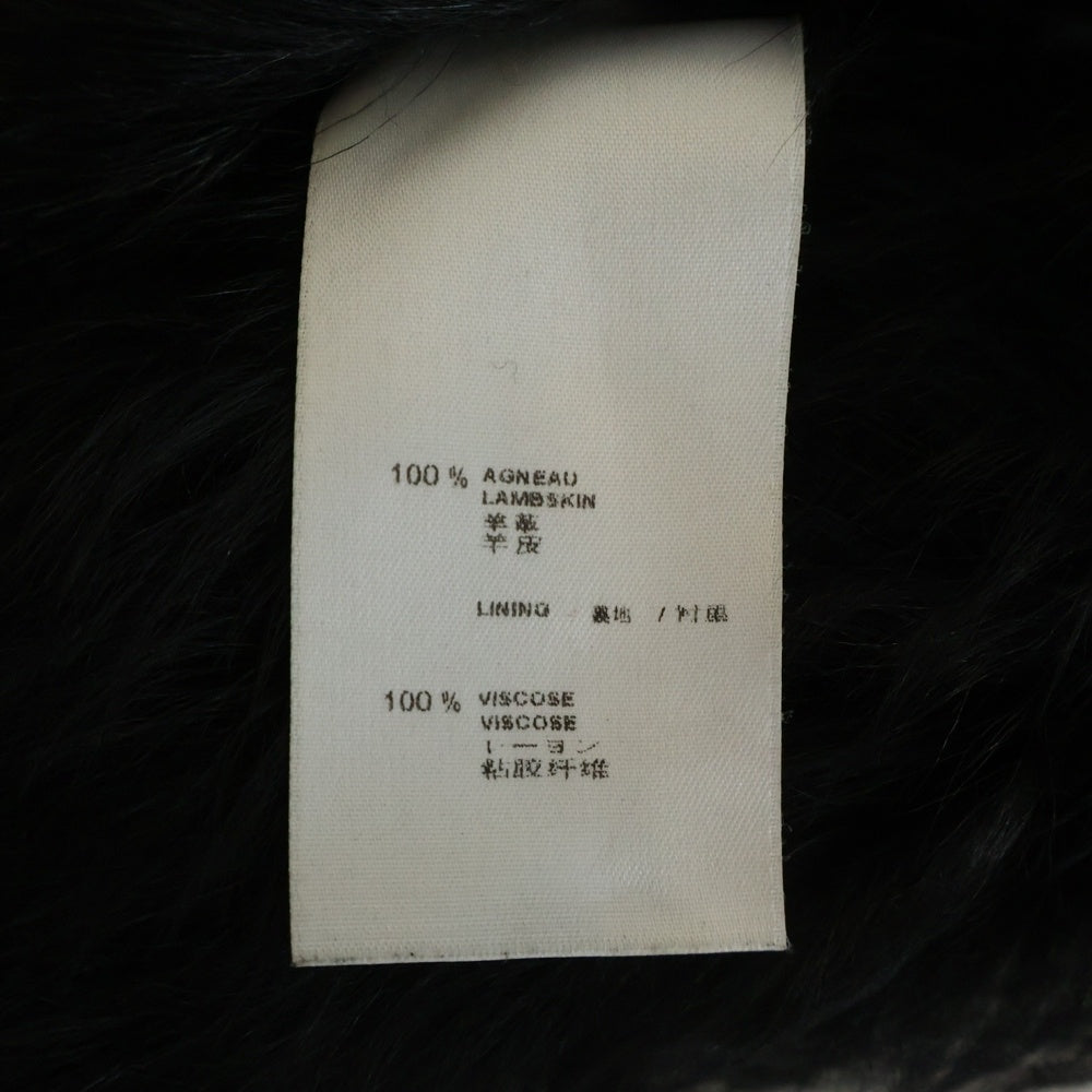 LOUIS VUITTON(ルイヴィトン) ラムスキン ファーベスト ブラック WRLJ03KUE レディース