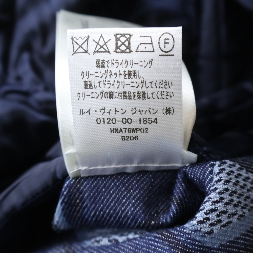 LOUIS VUITTON(ルイヴィトン) 22AW ダイヤモンド ダミエ デニムブルゾンジャケット インディゴ RM222 PQ2 HNA76W