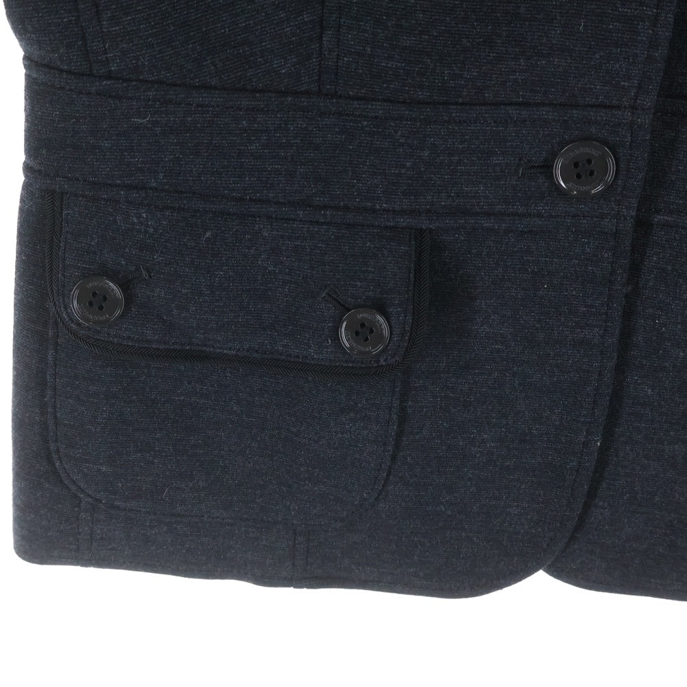 BURBERRY LONDON(バーバリーロンドン) ウールブレンド 4B ジャケット グレー レディース