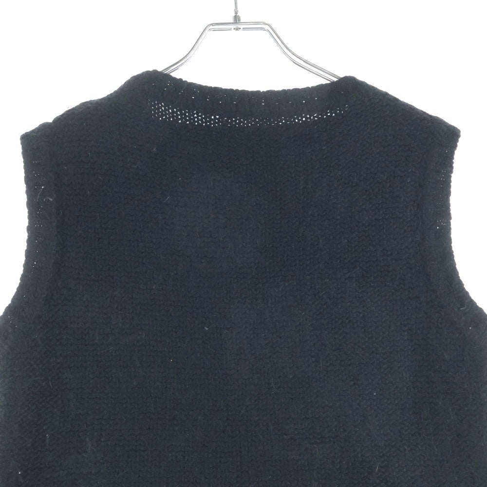 MONCLER(モンクレール) ニットベストレイヤード ノースリーブダウンワンピース ブラック レディース 320939078100