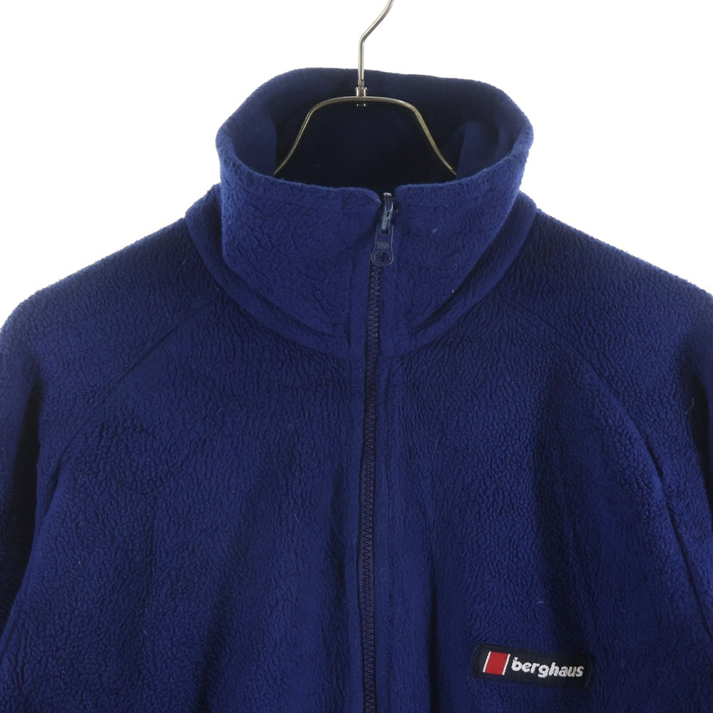 VINTAGE(ヴィンテージ) 90s BERGHAUS グレートブリテン製 UK製 フリースジャケット ネイビー