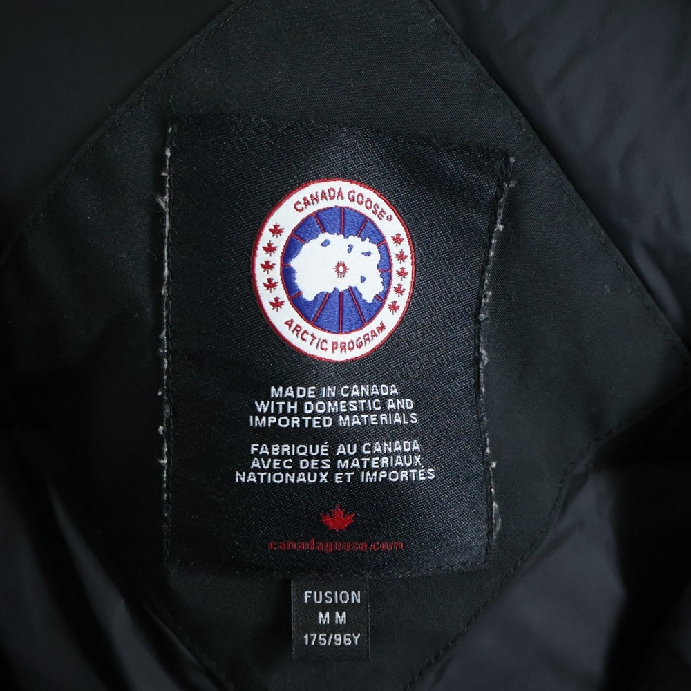 CANADA GOOSE(カナダグース) CHATEAU PARKA シャトーパーカー ダウンジャケット ファーフーディ ブラック 3426MA