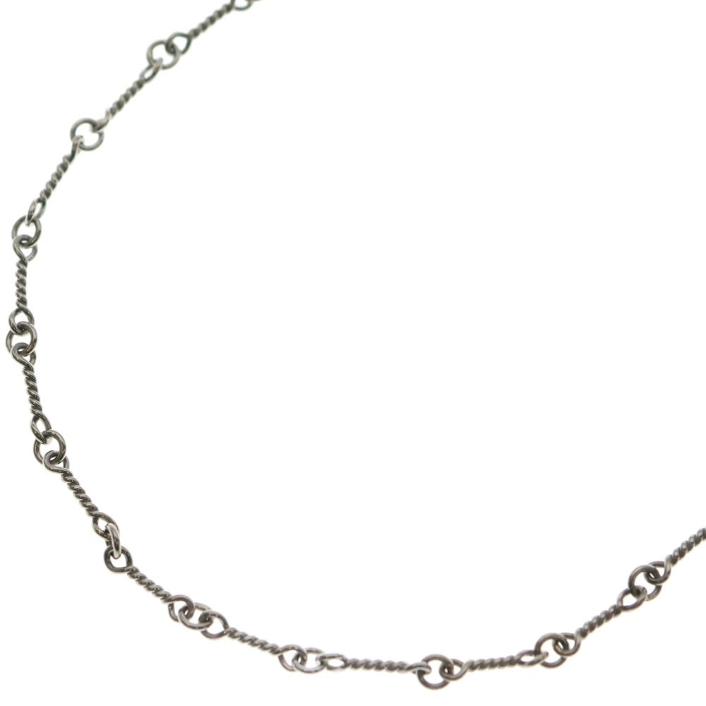 CHROME HEARTS(クロムハーツ) 18KWG NECKCHAIN T20 ツイストチェーンネックレス 20inch ホワイトゴールド BCA003