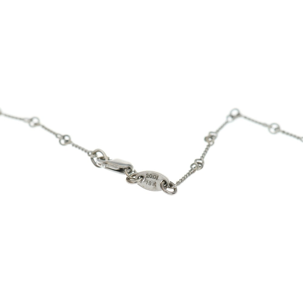 CHROME HEARTS(クロムハーツ) 18KWG NECKCHAIN T20 ツイストチェーンネックレス 20inch ホワイトゴールド BCA003