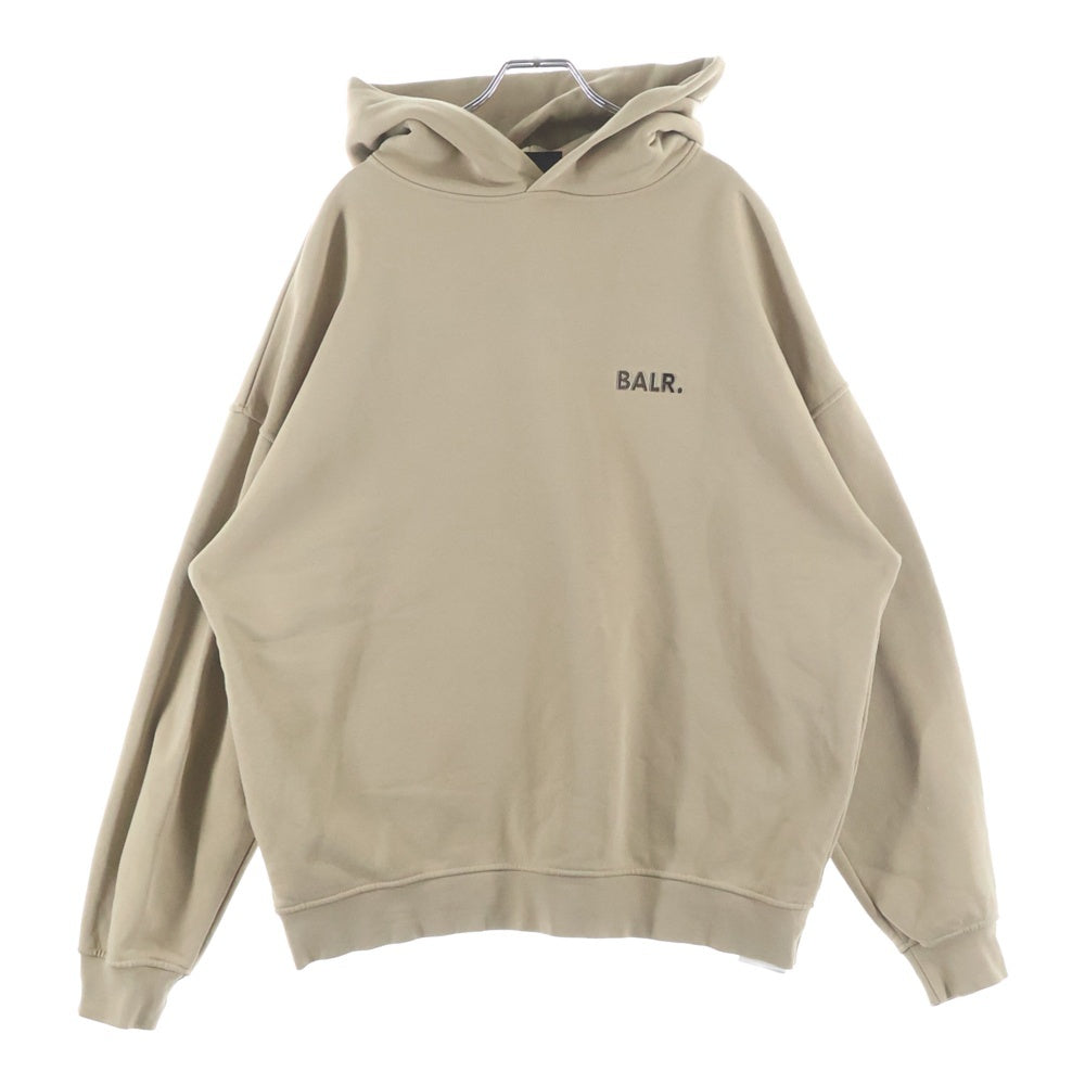 BALR.(ボーラー) シルバープレート 胸ロゴ ワッペンバックロゴ プル