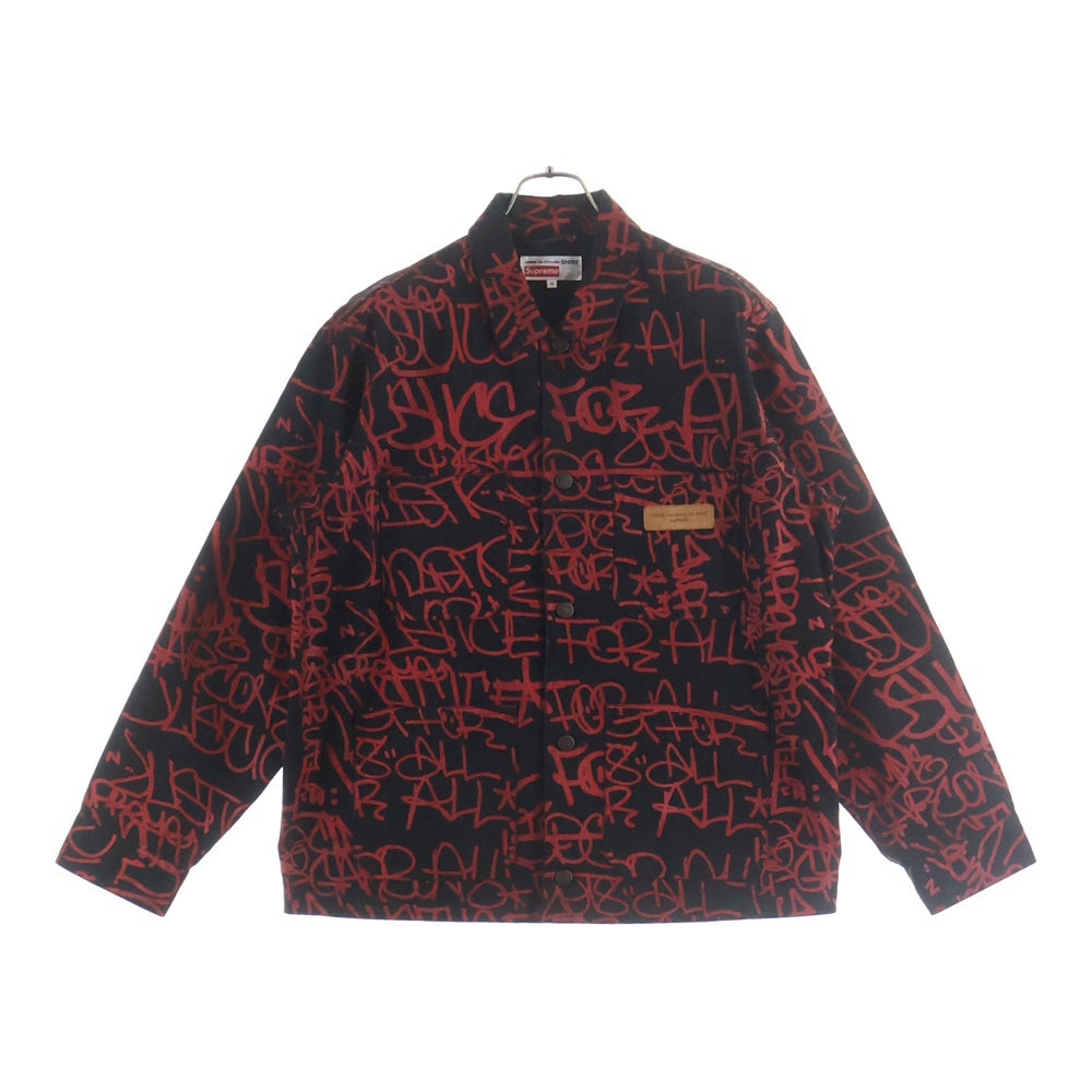 SUPREME(シュプリーム) 18AW ×COMME des GARCONS SHIRT Painted Canvas