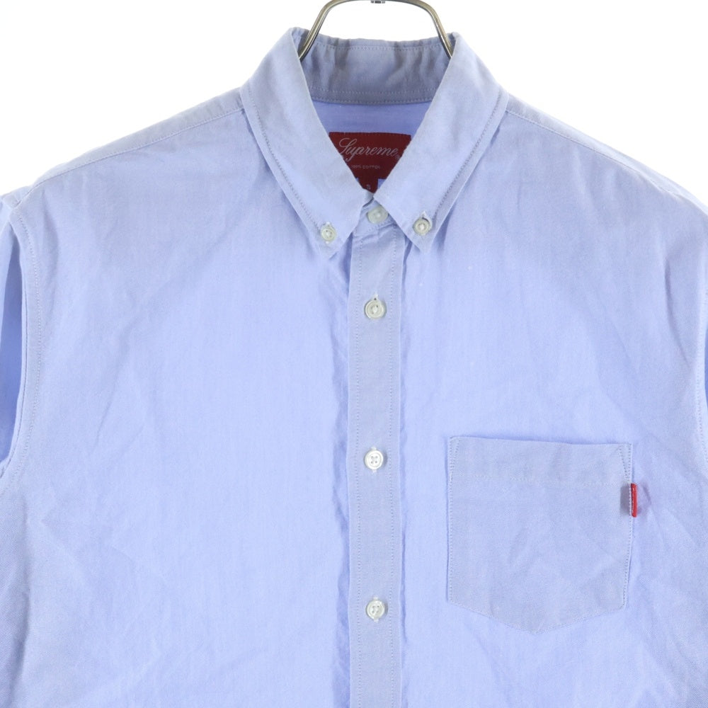 SUPREME(シュプリーム) Oxford Shirt Light Blue ボタンダウンシャツ 長袖シャツ ブルー