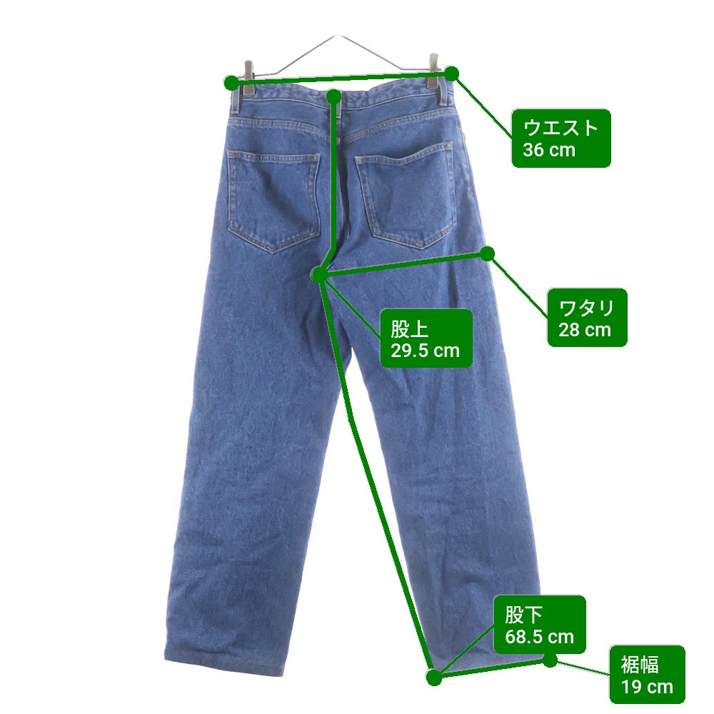 THE ROW(ザロウ) MORTON JEANS モートンジーンズ ストレートデニムパンツ インディゴ