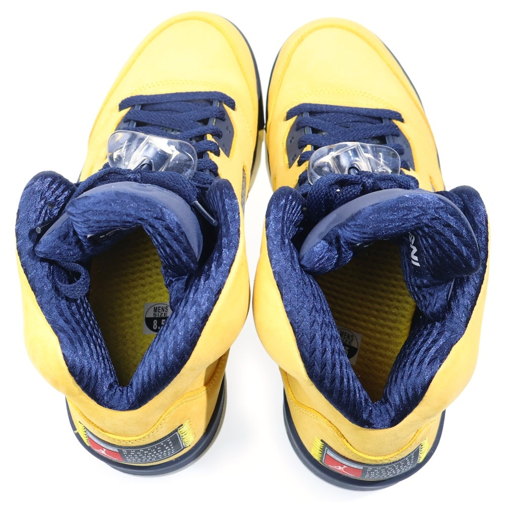 NIKE(ナイキ) Air Jordan 5 Michigan エアジョーダン5 ミシガン 26.5cm/US8.5 ハイカットスニーカー