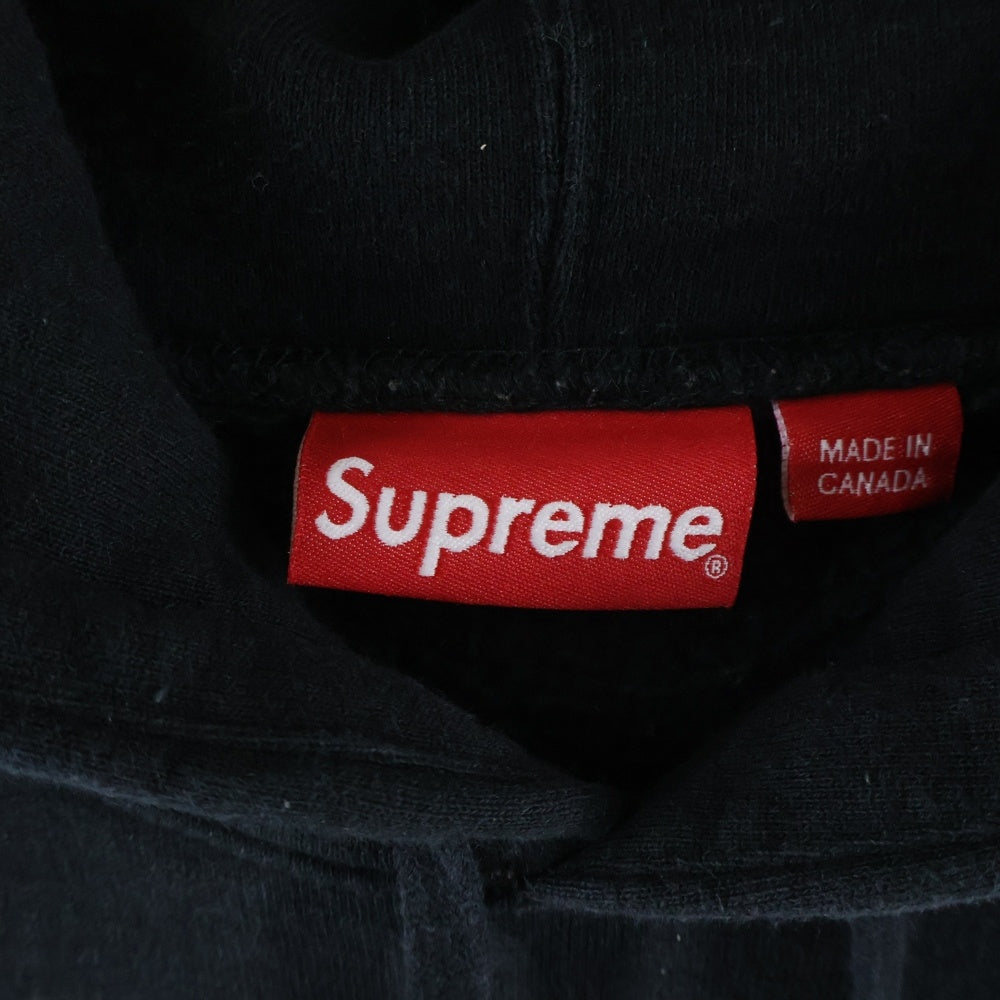 SUPREME(シュプリーム) Small Box Logo Hooded Sweatshirt スモールボックスロゴ プルオーバーパーカー ブラック