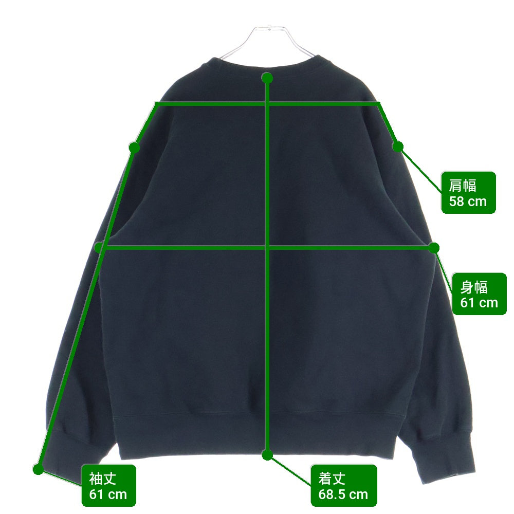 SUPREME(シュプリーム) 22AW Box Logo Crewneck Sweatshirt ボックスロゴ クルーネックスウェット 裏起毛 ブラック