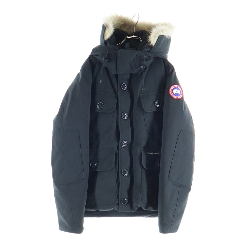 CANADA GOOSE(カナダグース) RUSSELL PARKA ラッセル ファーフーデッド ダウンジャケット パーカー ブラック 2301JM