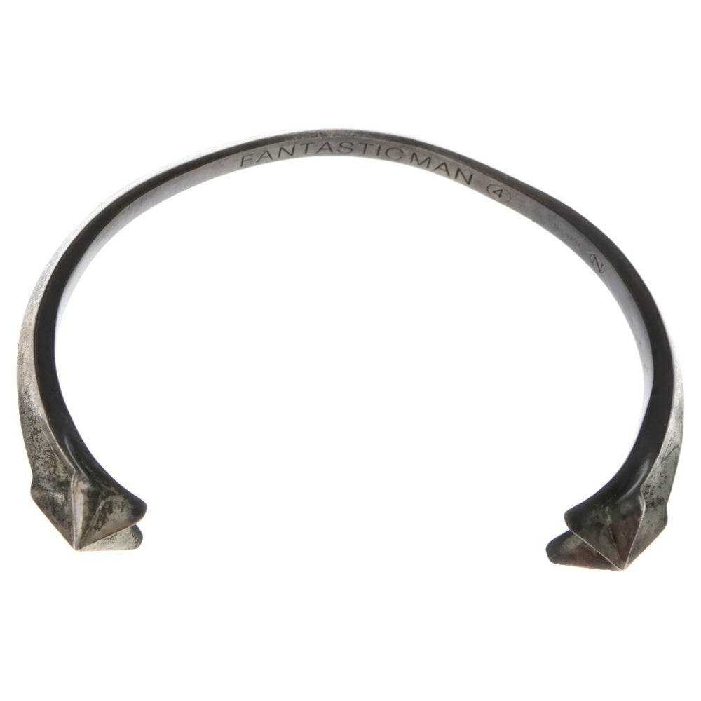 FANTASTIC MAN(ファンタスティックマン) BANGLE 412 スターブレスレット ブレスレット バングル シルバー