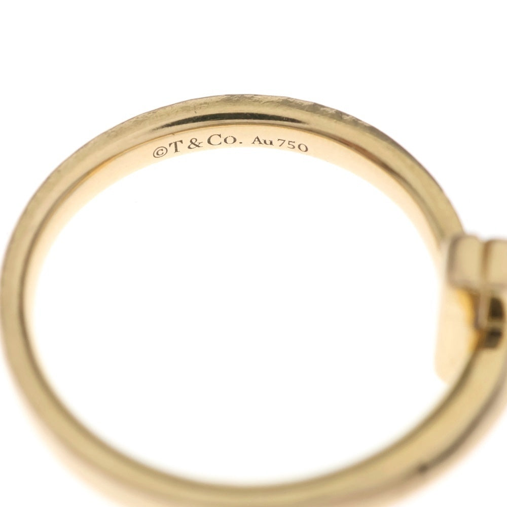 TIFFANY & Co.(ティファニー) Au750刻印 K18RG ローズゴールド 指輪 リング ゴールド レディース