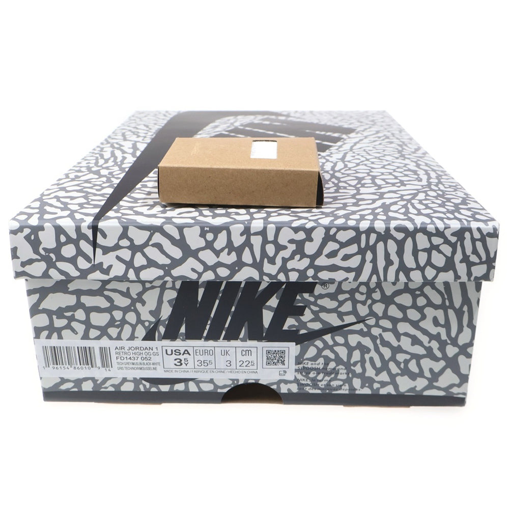 NIKE(ナイキ) GS AIR JORDAN 1 RETRO HIGH OG WHITE CEMENT エアジョーダン1ホワイトセメント ハイカットスニーカー レディース FD1437-052