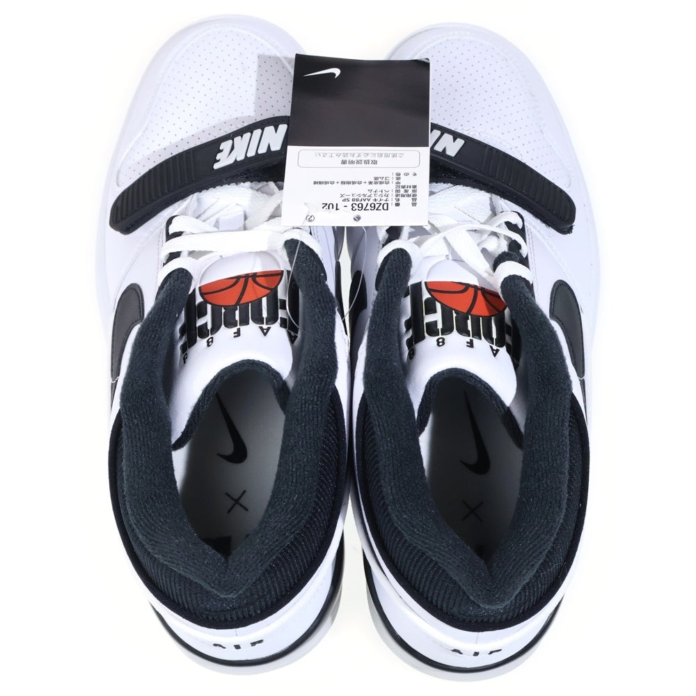 NIKE(ナイキ) ×Billie Eilish Air Alpha Force 88 Black and White ローカットスニーカー ホワイト