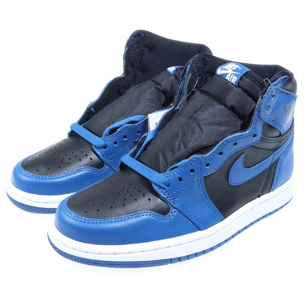 NIKE(ナイキ) Air Jordan 1 Retro High OG Dark Marina Blue ジョーダン1 US4/23cm ハイカットスニーカー ブルー レディース