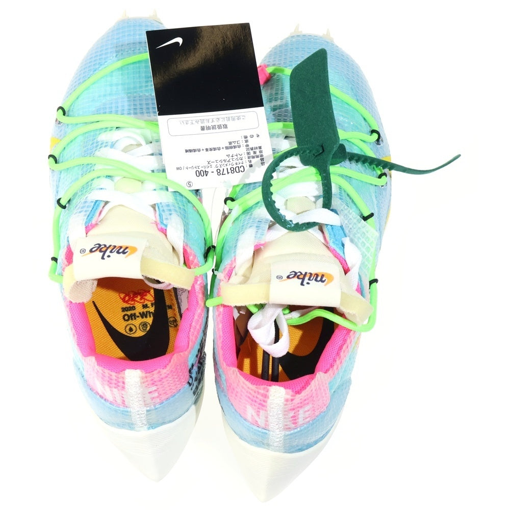 NIKE(ナイキ) ×Off-White Vapor Street Sky Blue ベイパーストリート ローカットスニーカー ブルー レディース