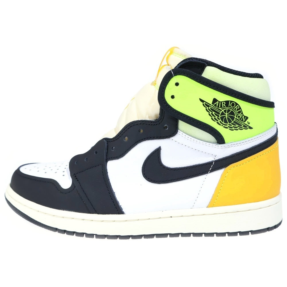 NIKE(ナイキ) Air Jordan 1 High OG Volt Gold エアジョーダン1 ボルトゴールド US9.5/27.5cm ハイカットスニーカー イエロー