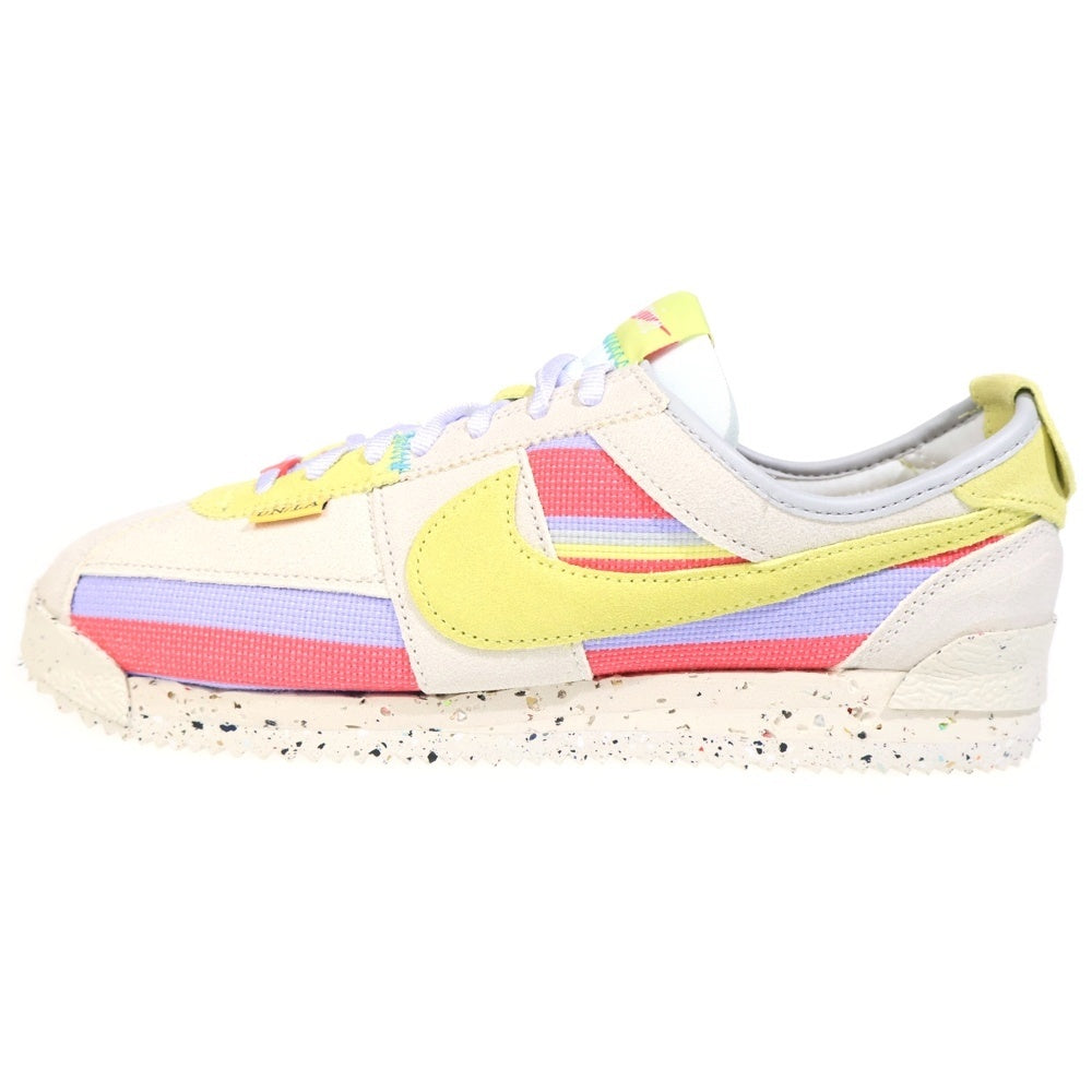 NIKE(ナイキ) ×UNION CORTEZ Lemon Frost ユニオン コルテッツ US9.5/27.5cm ローカットスニーカー マルチカラー
