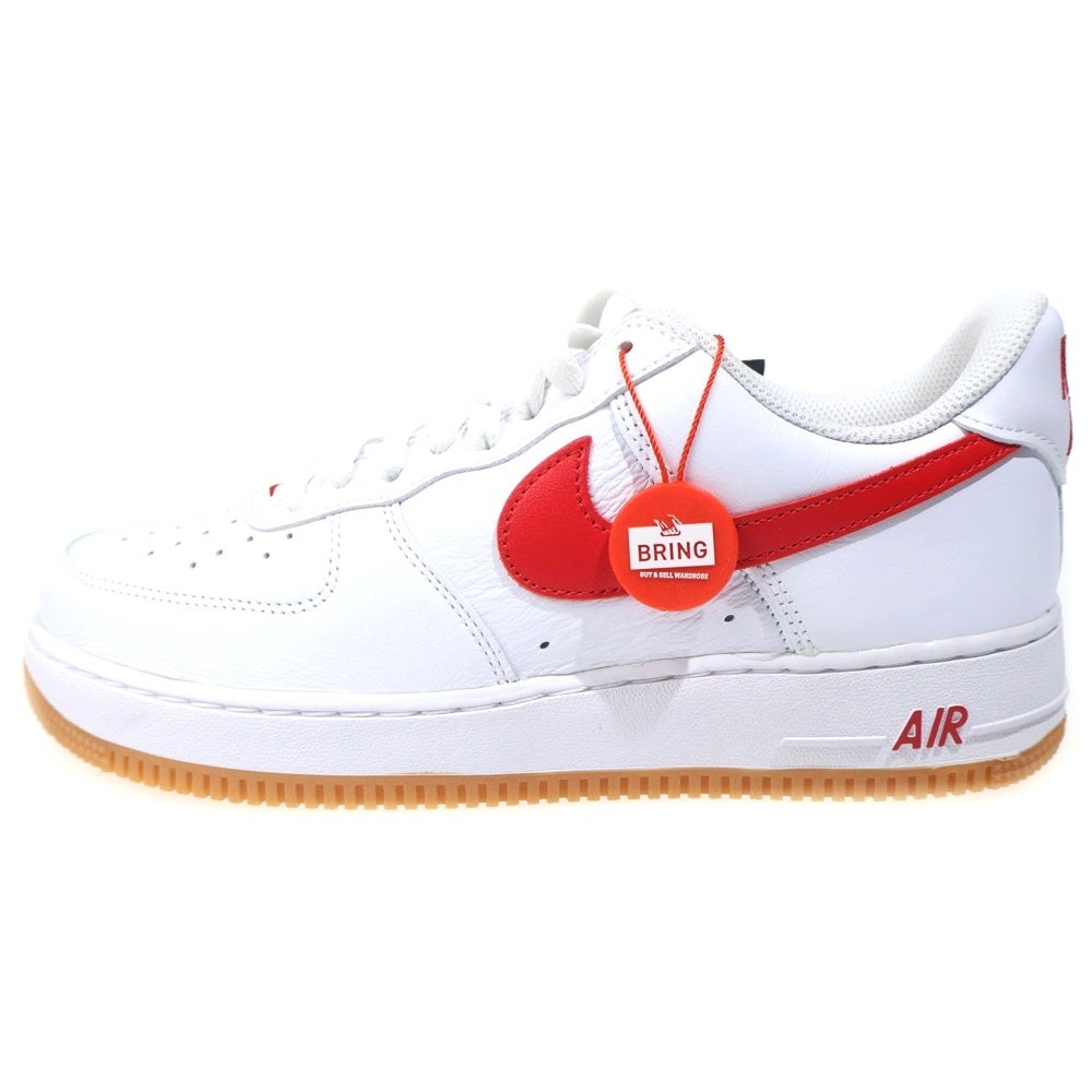 NIKE(ナイキ) Air Force 1 Low Color of the Month University Red エアフォース1 ローカットスニーカー ホワイト