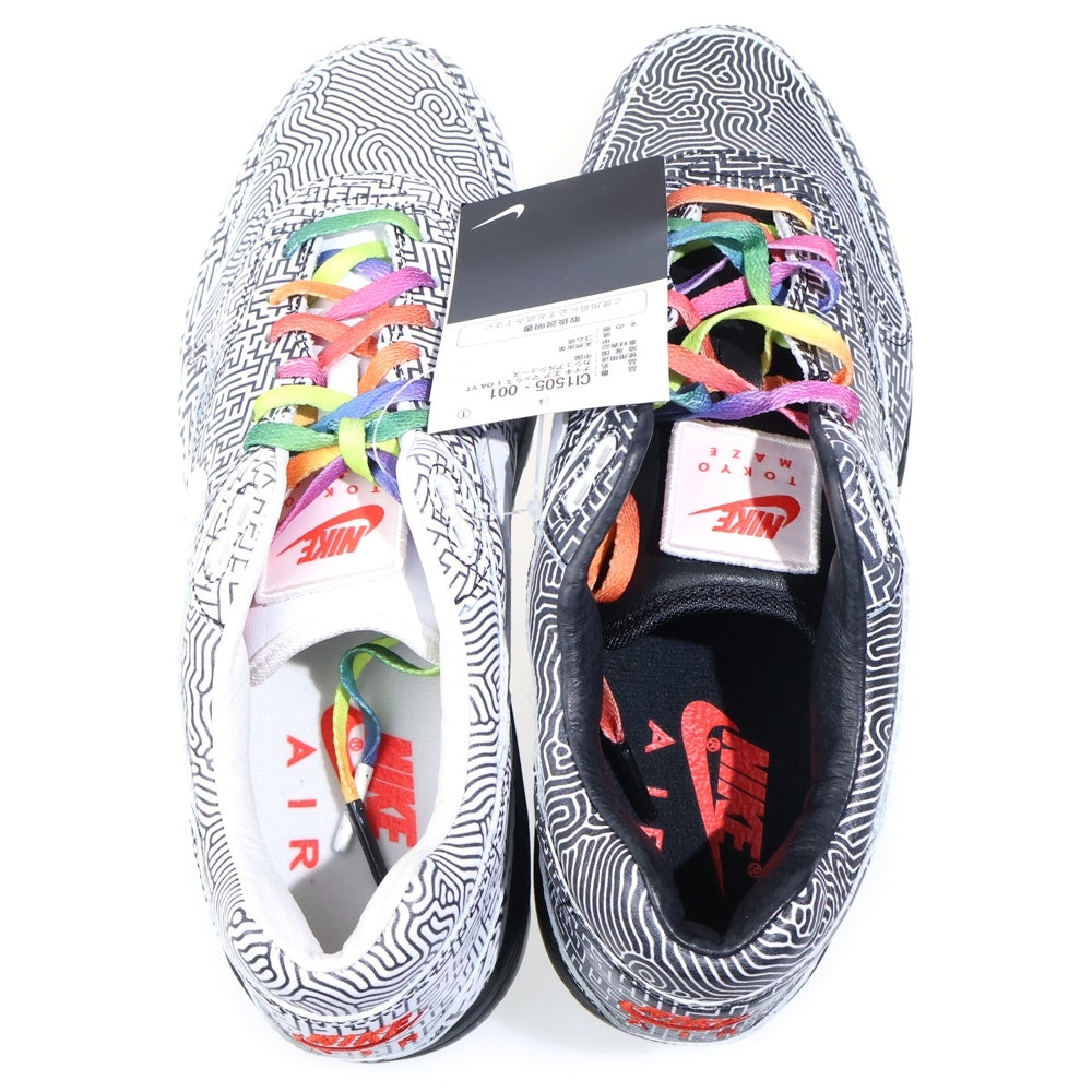 NIKE(ナイキ) Air Max 1 OA YT Tokyo Maze エアマックス1 US9/27cm ローカットスニーカー ブラック