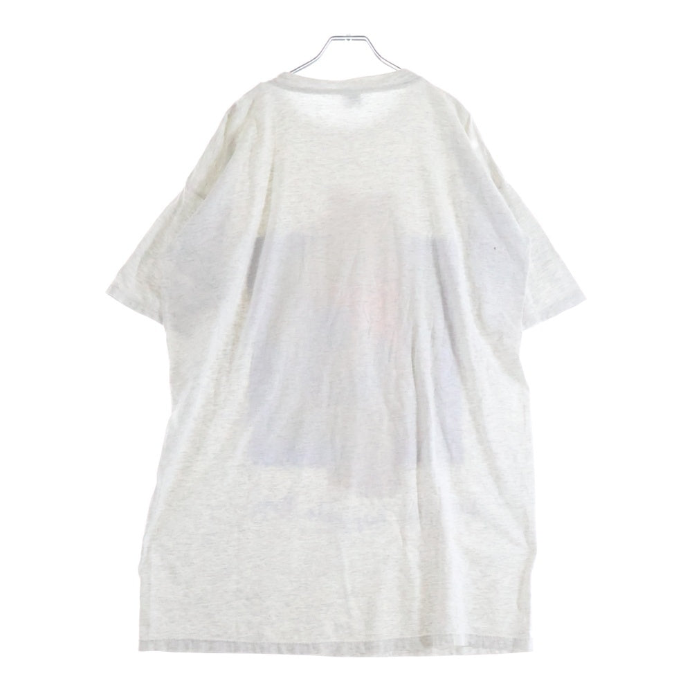 VINTAGE(ヴィンテージ) 00s くまのプーさん Poohタグ 裾袖ダブル クルーネックTシャツ グレー