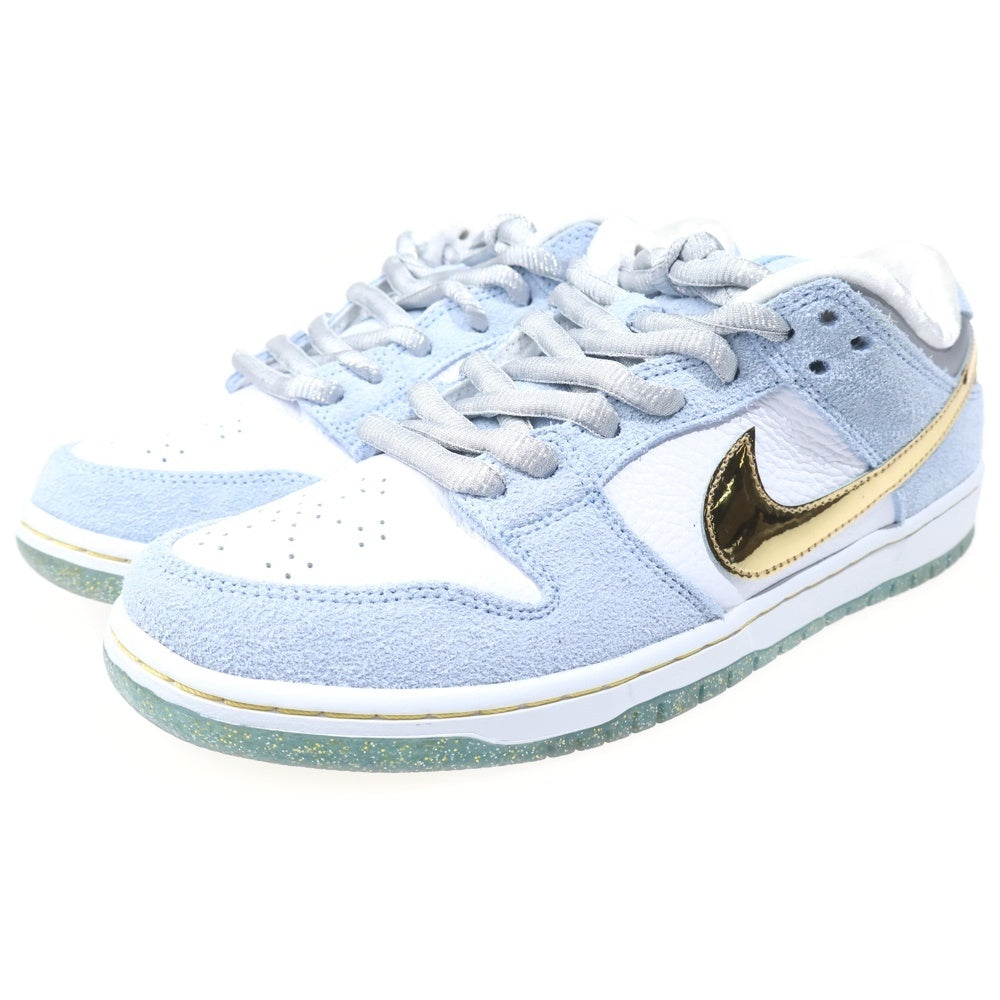 NIKE(ナイキ) DUNK LOW SEAN CLIVER SB ダンク ロー ショーン クライバー ローカットスニーカー シューズ ホワイト/ブルー US10/28cm DC9936-100