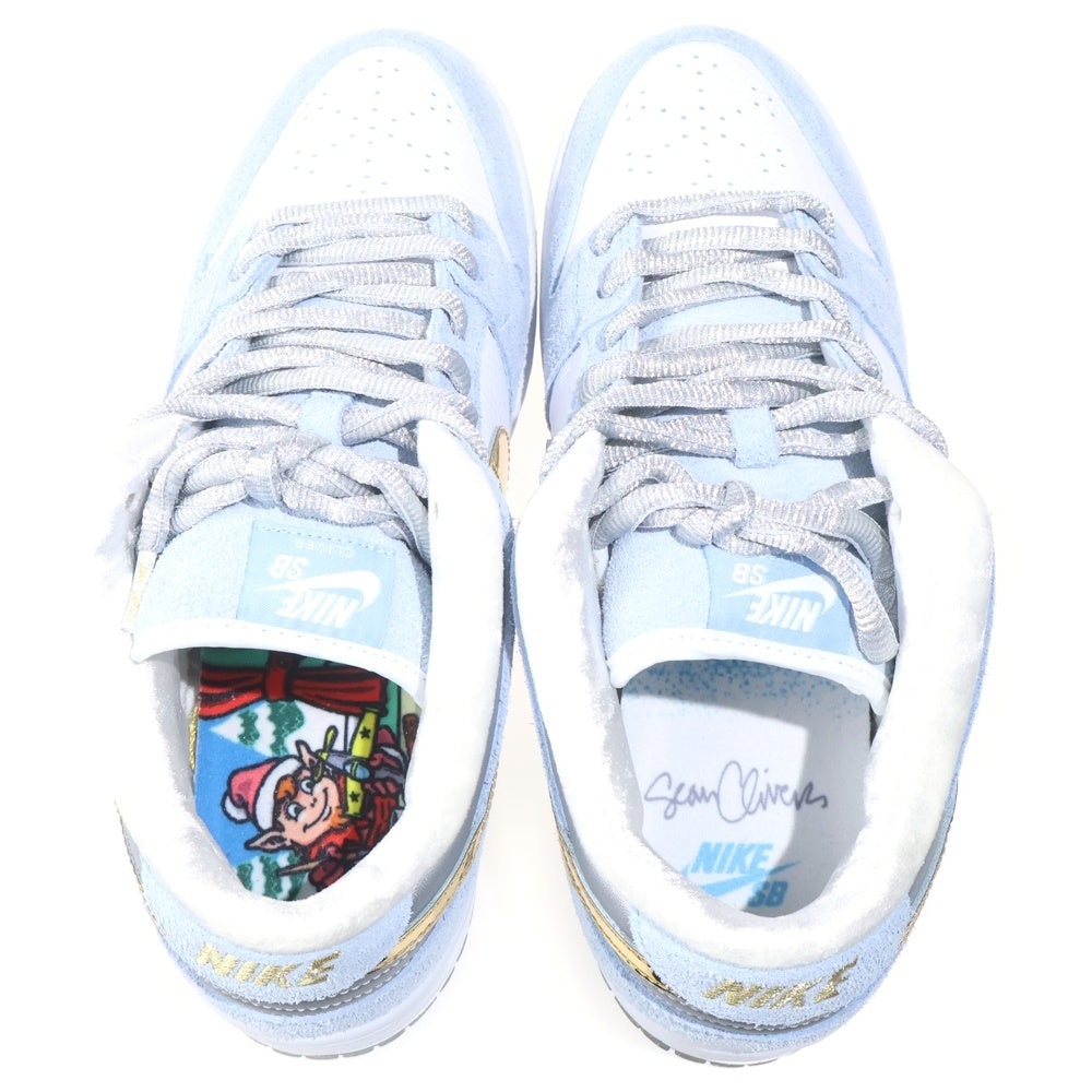 NIKE(ナイキ) DUNK LOW SEAN CLIVER SB ダンク ロー ショーン クライバー ローカットスニーカー シューズ ホワイト/ブルー US10/28cm DC9936-100