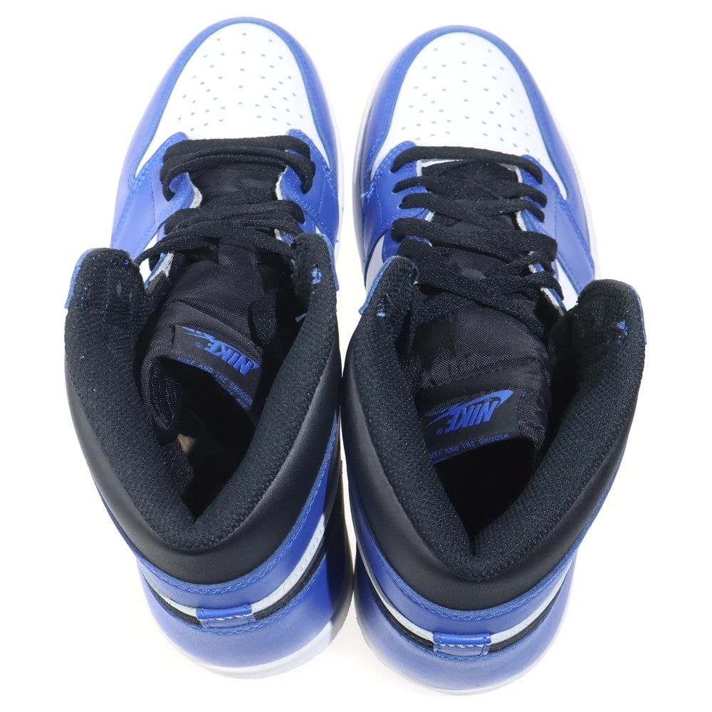 NIKE(ナイキ) AIR JORDAN 1 HIGH OG GAME ROYAL エアジョーダン 1 ゲームロイヤル ハイカットスニーカー ホワイト/ブルー US10/28cm 555088-403