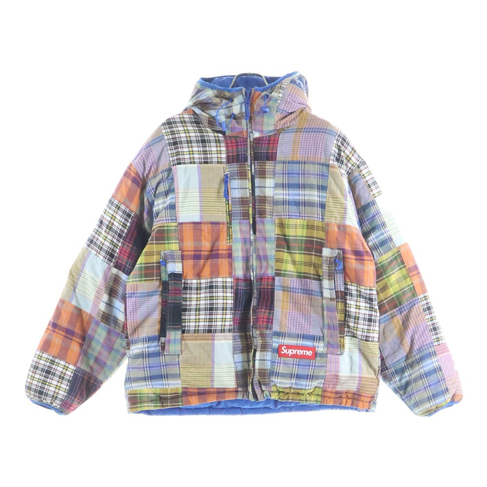 SUPREME(シュプリーム) 23SS Madras Reversible WINDSTOPPER Puffer Jacket マドラスリバーシブルパファージャケット マルチカラー