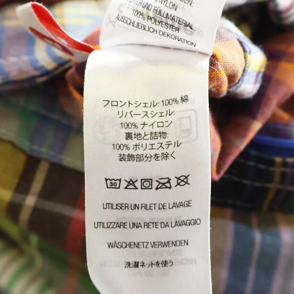 SUPREME(シュプリーム) 23SS Madras Reversible WINDSTOPPER Puffer Jacket マドラスリバーシブルパファージャケット マルチカラー