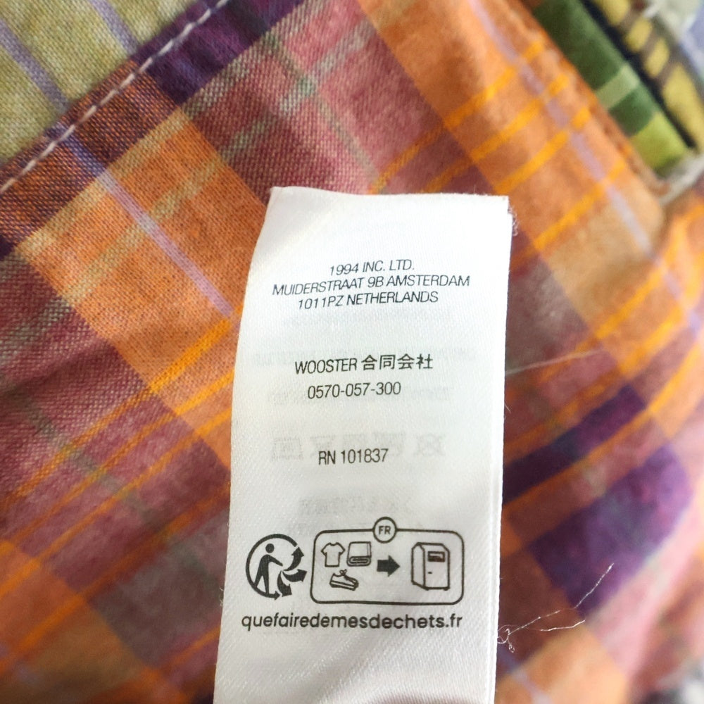 SUPREME(シュプリーム) 23SS Madras Reversible WINDSTOPPER Puffer Jacket マドラスリバーシブルパファージャケット マルチカラー