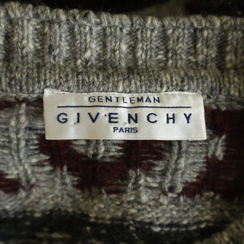 GIVENCHY(ジバンシィ) 総柄 ニットセーター マルチカラー D-OS 6021
