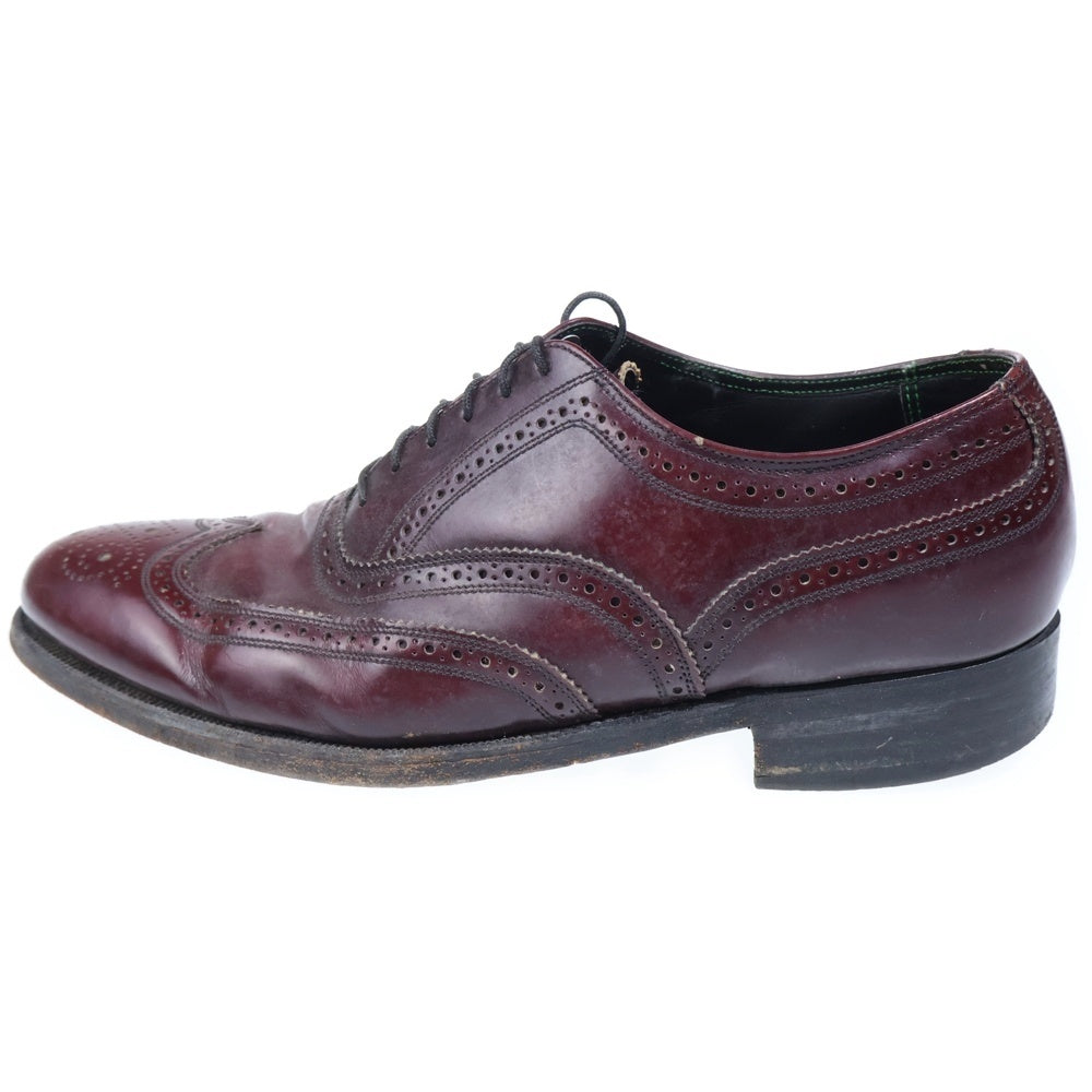 NO BRAND(ノーブランド) Royal Imperial ロイヤルインペリアル Florsheim フローシャイム ウイングチップ レースアップシューズ レッドブラウン