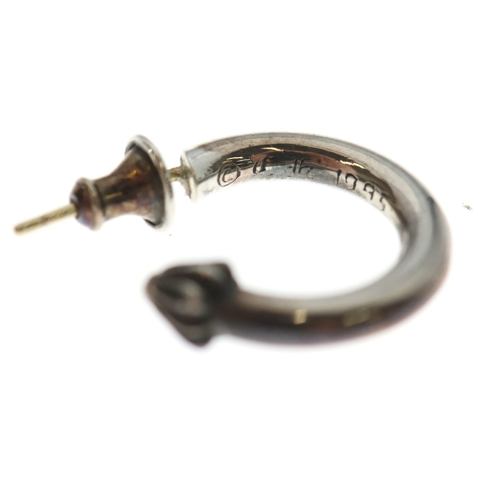 CHROME HEARTS(クロムハーツ) HOOP PLAIN プレーン フープピアス シルバー BCA101