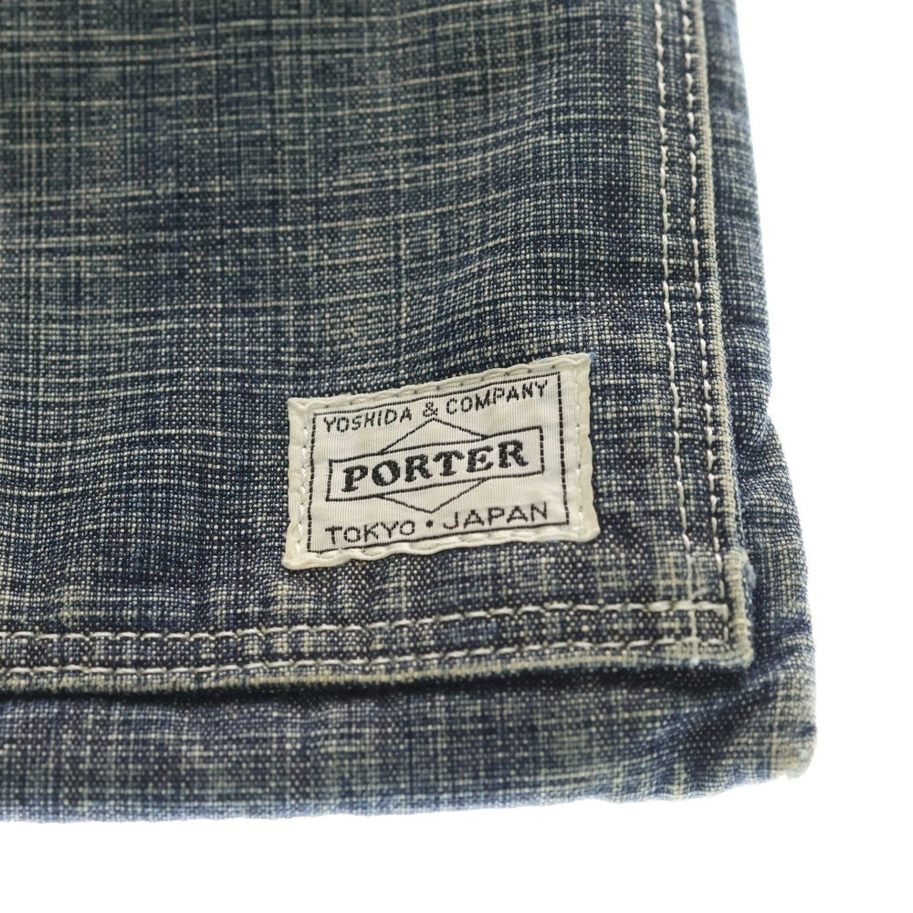 PORTER(ポーター) デニムショルダーバッグ インディゴ