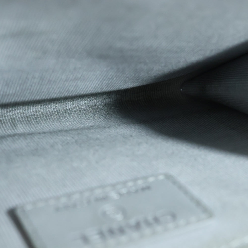 CHANEL(シャネル) L字ファスナー クラシックジップ コイン カードケース ライトブルー レディース