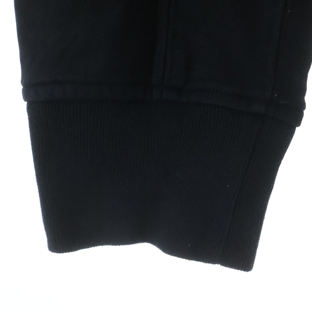 Y-3(ワイスリー) YOHJI フロント刺繍ロゴ フーディプルオーバーパーカー ブラック