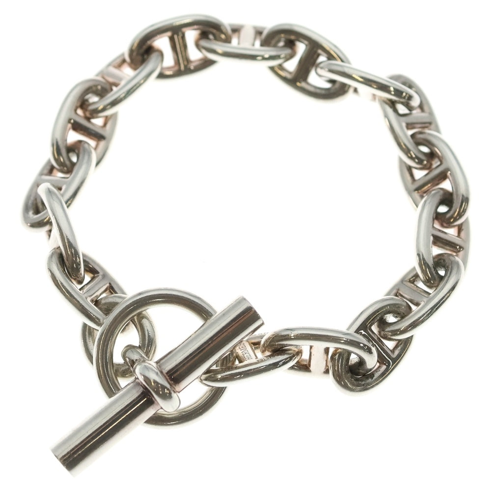 HERMES(エルメス) シェーヌダンクルMM チェーンブレスレット 16コマ シルバー レディース