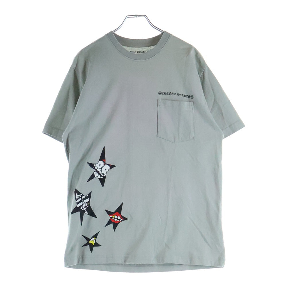 CHROME HEARTS(クロムハーツ) 20SS ×MATTY BOY PPO SUGGEST SPACE T-SHRT マッティ クルーネックTシャツ グレー