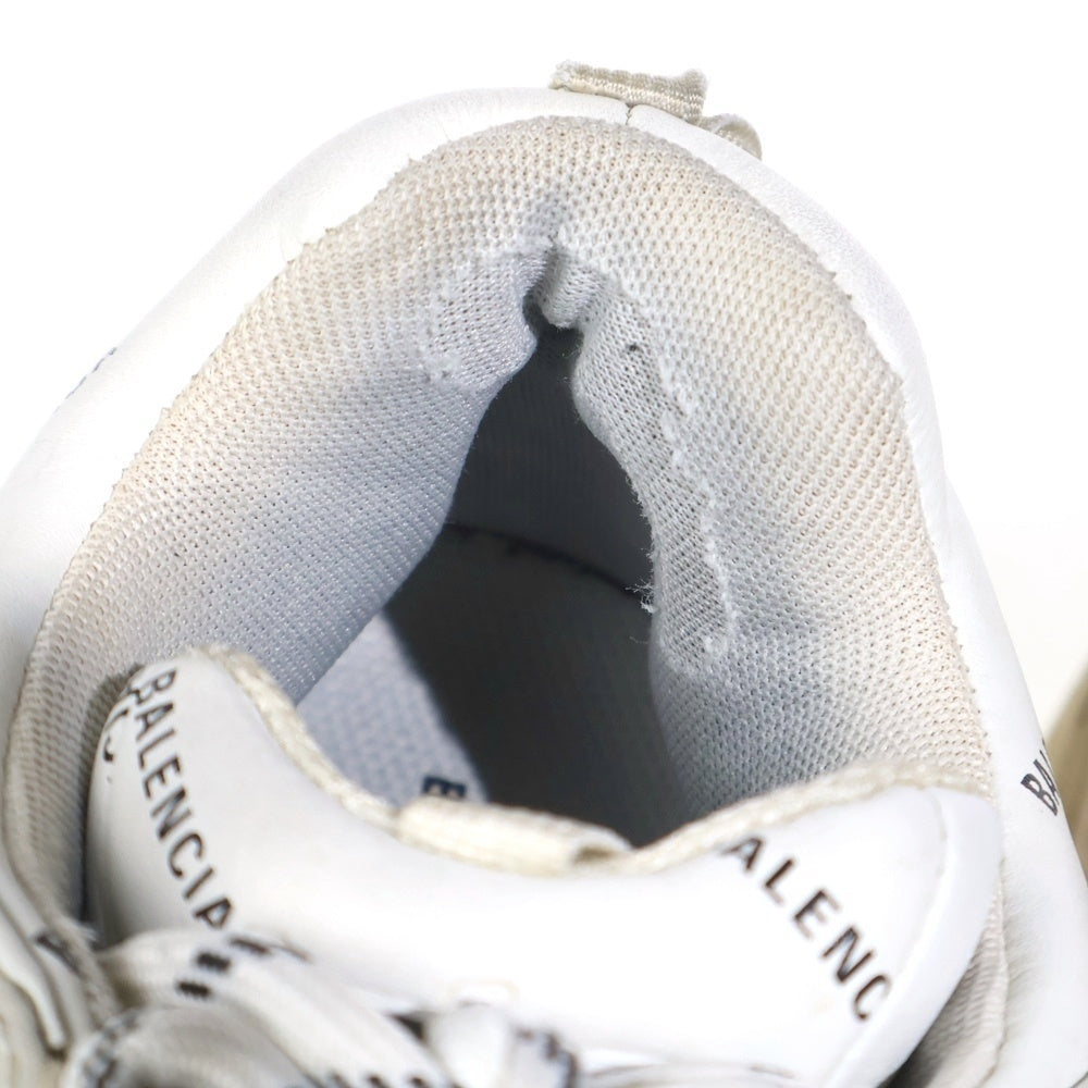 BALENCIAGA(バレンシアガ) Triple S Sneaker トリプルS ロゴ総柄 ローカットスニーカー 536737 ホワイト