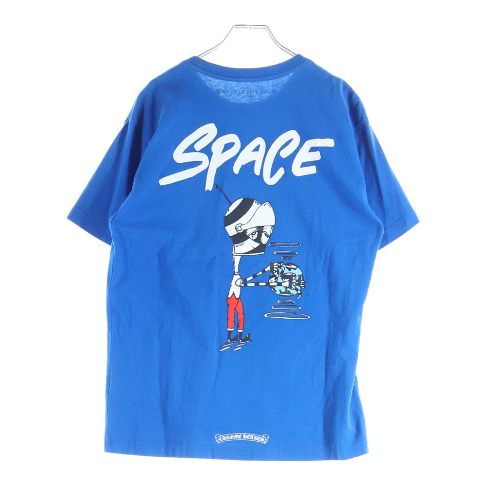 CHROME HEARTS(クロムハーツ) ×MATTY BOY PPO SPACE T-Shirt マッティ クルーネックTシャツ ブルー