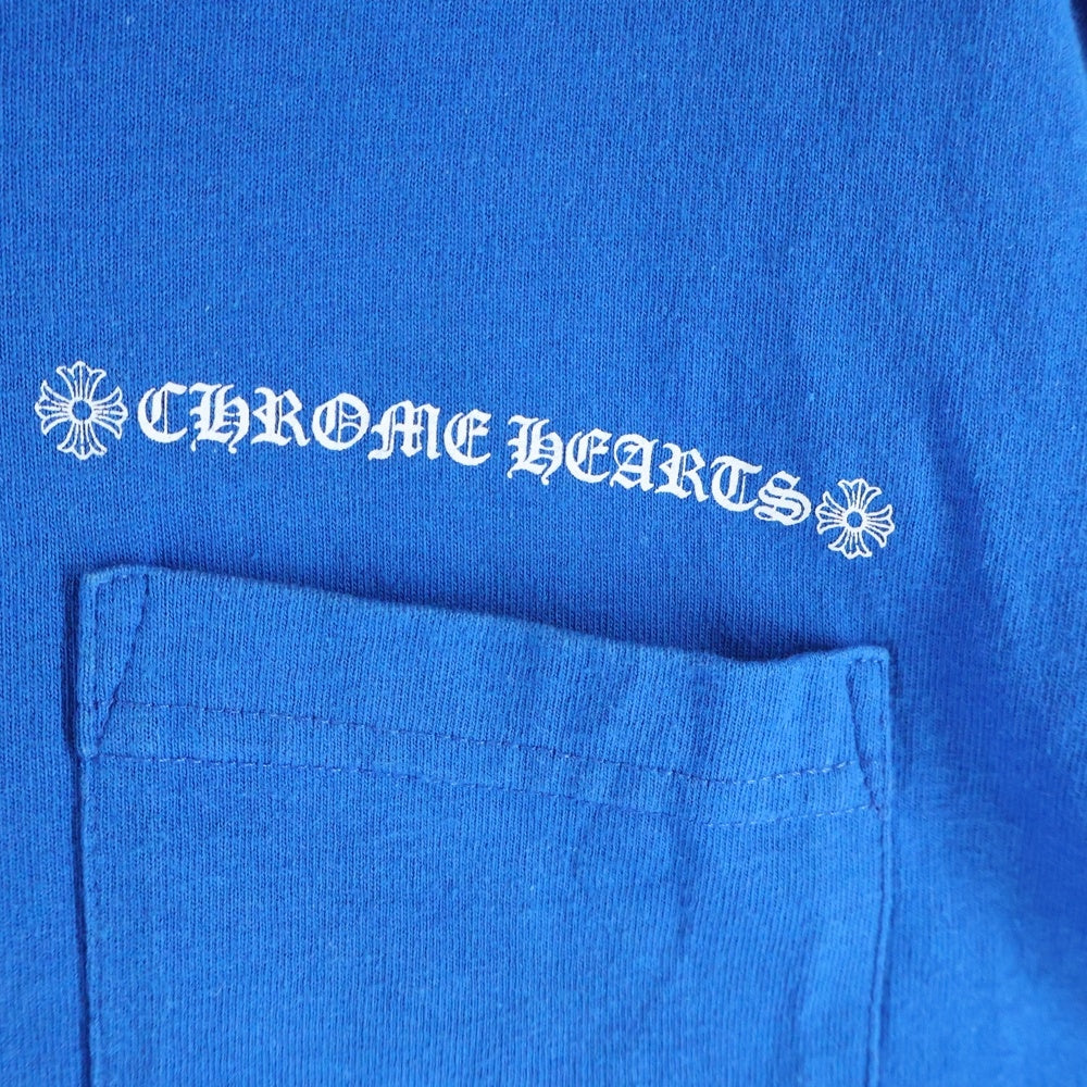 CHROME HEARTS(クロムハーツ) ×MATTY BOY PPO SPACE T-Shirt マッティ クルーネックTシャツ ブルー