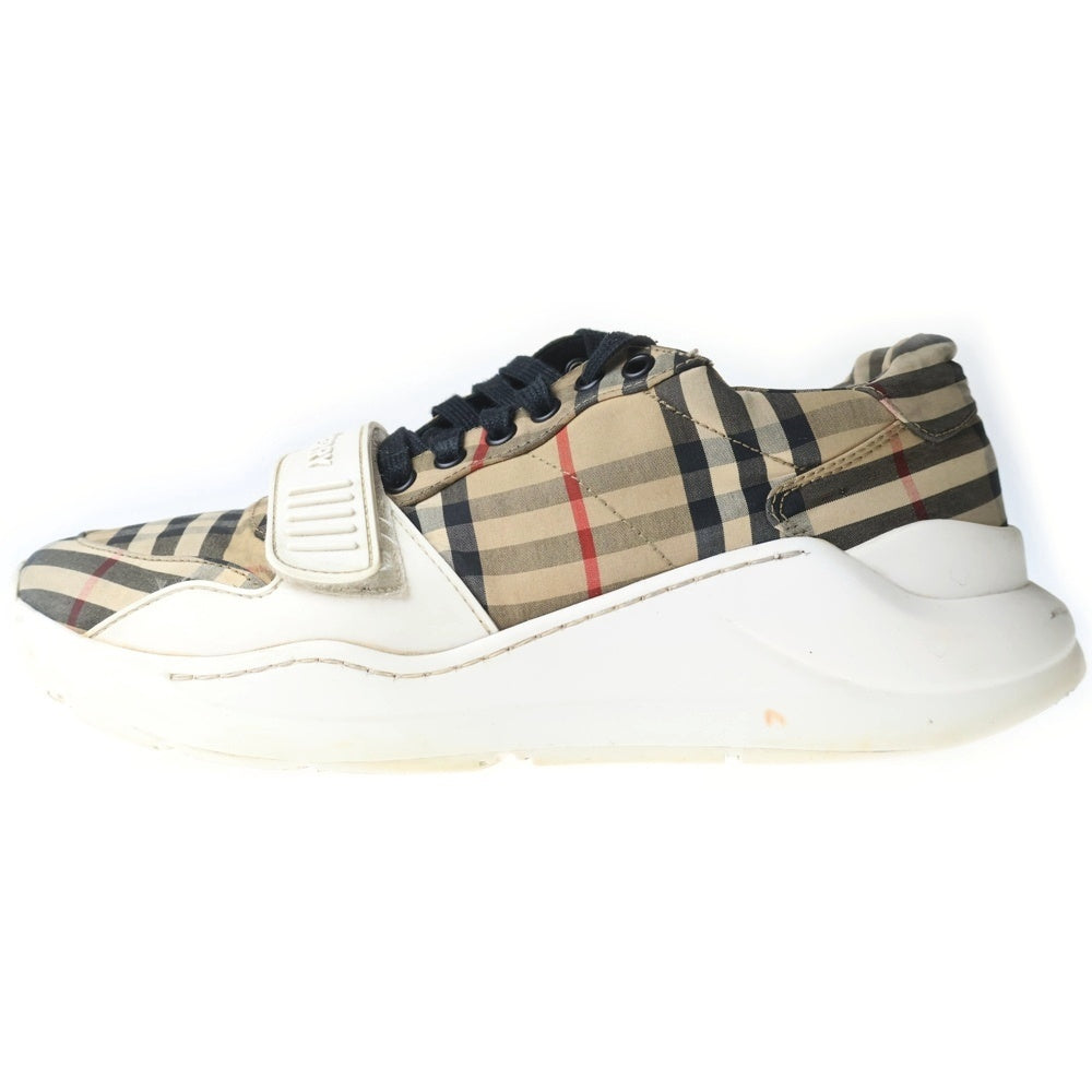 BURBERRY(バーバリー) バーバリー ノバチェック ベロクロ ローカットスニーカー ITLEOSHO5CAS ベージュ