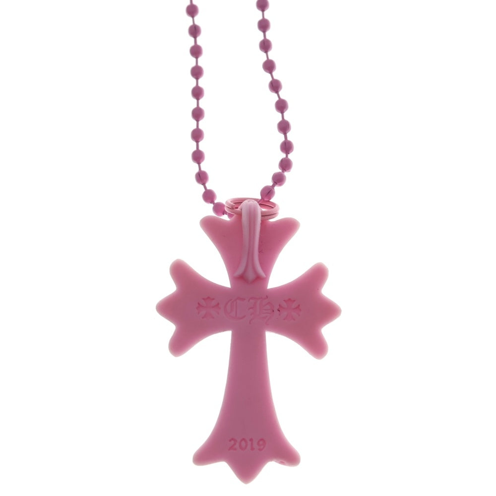 CHROME HEARTS(クロムハーツ) RUBBER CH CRS SML スモールCHクロス ラバーネックレス シリコン BCA306 ピンク