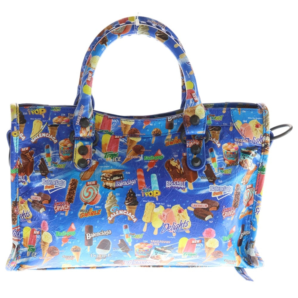 BALENCIAGA(バレンシアガ) LE THE CITY RESEE EVENT 2WAY ショルダーバッグ ハンドバッグ 811442 4645 マルチ
