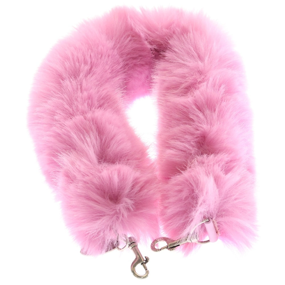 BALENCIAGA(バレンシアガ) FUR STRAP アニマルフリー ファーストラップ 8473672AB6R2413 ピンク レディース